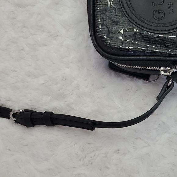 Guess Black Crossbody Shoulder Bag - Picture 10 of 11